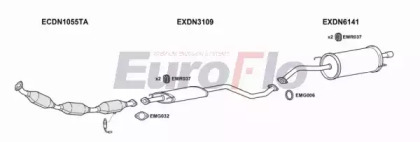 Система выпуска ОГ EuroFlo DNMIC16 5001C